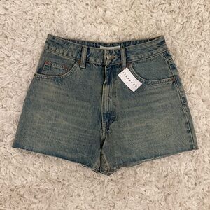 Topshop Classic Blue A-line Jean Shorts / Size US 6 / NWT